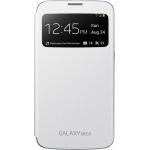 Folio Samsung Galaxy MEGA Clear Cover avec fen&ecirc;tre transparente Blanc