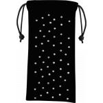 Swarovski Elements black universal case size M