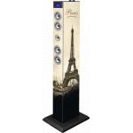 Bluetooth® Multimedia Tower 60W FM Ports USB/SD Paris