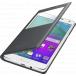 Folio Samsung Galaxy A7 S View Cover avec fen&ecirc;tre transparente Noir
