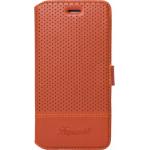 Folio iPhone 6 / 6S micro-perfor&eacute; Orange