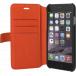 Faconnable orange micro perforated flip case for iPhone 6/6S