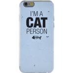 Coque iPhone 6 / 6S Motifs Cat Person - Fabriqué en France