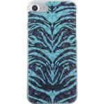 Coque iPhone SE 2022 / SE / 8 / 7 / 6S / 6 Motifs Turquoise - Fabriqué en France
