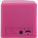Enceinte Bluetooth® 9W (3W RMS) Lumineuse Rose