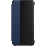 Folio Huawei P10 Lite View Flip Cover avec fenêtre transparente Bleu