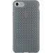 Coque iPhone SE 2022 / SE / 8 / 7 / 6S / 6 Micro-perforée Métal Argent