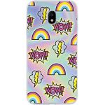 Coque Samsung Galaxy J3 2017 Hybride Holographique Wow - Fabriqué en France