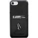 Coque iPhone SE 2022 / SE / 8 / 7 / 6S / 6 TuneCC Cuir + Porte-carte intégré Noire