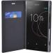 Folio Sony Xp&eacute;ria XZ1 Stand Fonction Stand Noir - Circuit court europ&eacute;en