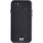 Black Colorblock hard case with card holder for iPhone 7/8