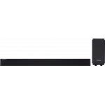 Barre de son Bluetooth&reg; 180W avec caisson de basses filaire Noire