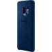 Coque Samsung Galaxy S9 Alcantara Bleue