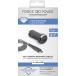 Kit Chargeur Voiture USB A 2.4A + Câble Ultra-Renforcé USB A / microUSB 1.2m Gris + Garantie à vie