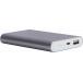 Powerbank 8000mAh 1 port USB A Argent Sid&eacute;ral