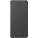 Black flip case for Honor 9 Lite