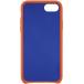 Coque iPhone SE 2022 / SE / 8 / 7 / 6S / 6 Premium Cuir Orange