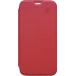 Folio iPhone SE 2022 / SE / 8 / 7 / 6S / 6 Premium dos Crystal Cuir Rouge