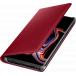 Folio Samsung Galaxy Note 9 Flip Wallet Cuir Rouge