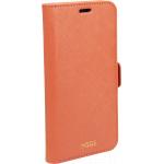 Folio iPhone XS Max Milano Cuir Fonction Stand Rose
