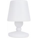 White Colorblock Pearl light-up bluetooth speaker