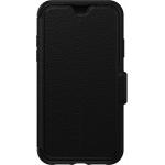 Folio renforcé iPhone XS Max Strada Cuir Noir