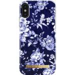 Coque iPhone X / XS Fashion Motifs Sailor Blue Bloom