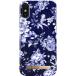 Coque iPhone X / XS Fashion Motifs Sailor Blue Bloom