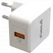 Chargeur USB A 2.4A FastCharge Blanc