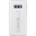 Coque renforc&eacute;e Samsung Galaxy S10E Fonction Stand Blanche