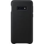Coque Samsung Galaxy S10E Premium Cuir Noire