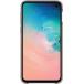 Coque Samsung Galaxy S10E Premium Cuir Grise