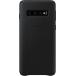 Coque Samsung Galaxy S10 Premium Cuir Noire