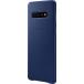Samsung Galaxy S10 Case Premium Leather Navy Blue