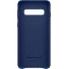 Samsung Galaxy S10 Case Premium Leather Navy Blue