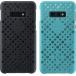Pack de 2 Coques Samsung Galaxy S10E Micro-perfor&eacute;e Noire et Verte