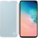 Folio Samsung Galaxy S10E Clear View Cover avec fen&ecirc;tre transparente Blanc