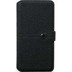 Folio Samsung Galaxy S10E Sellier avec bouton laqu&eacute; Noir