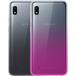 Pack de 2 Coques Samsung Galaxy A10 Souples d&eacute;grad&eacute;es Noire + Rose