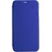 Folio iPhone SE 2022 / SE / 8 / 7 / 6S / 6 Premium dos Crystal Cuir Bleu