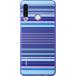Coque Huawei P30 Lite Rigide Striped Blue