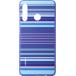 Coque Huawei P30 Lite Rigide Striped Blue