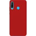 Huawei P30 Lite Case SoftTouch Silicone Red