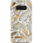 Samsung Galaxy S10E Case Fashion Patterns Platinum Leaves