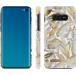 Coque Samsung Galaxy S10E Fashion Motifs Platinum Leaves