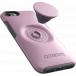 iPhone SE 2022 / SE / 8 / 7 / 6S / 6 Reinforced Case Pop Symmetry + Built-in PopSocket Pink