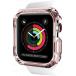 Apple Watch 42-44-45-49mm Smart Watch Reinforced Case Spectrum Clear 3m Transparent Pink
