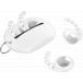 Pack de 2 Embouts Silicone AirPods Blanc