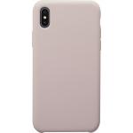 Coque iPhone XS Max SoftTouch Silicone Rose