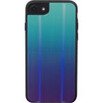 Coque iPhone SE 2022 / SE / 8 / 7 / 6S / 6 Rainbow dégradée Bleue
